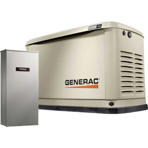Generac Guardian WiFi 18,000W Natural Gas/LP Home Standby Generator with Smart Switch