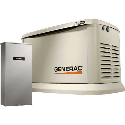 Generac Guardian WiFi 21,000W Natural Gas/24,000W LP Home Standby Generator with 200A Automatic Transfer Switch